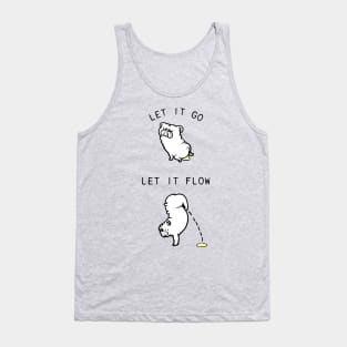 Let It Go English Bulldog Pee Tank Top